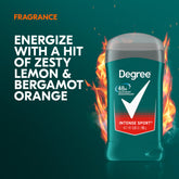 Degree Intense Sport Deodorant Stick - 85g